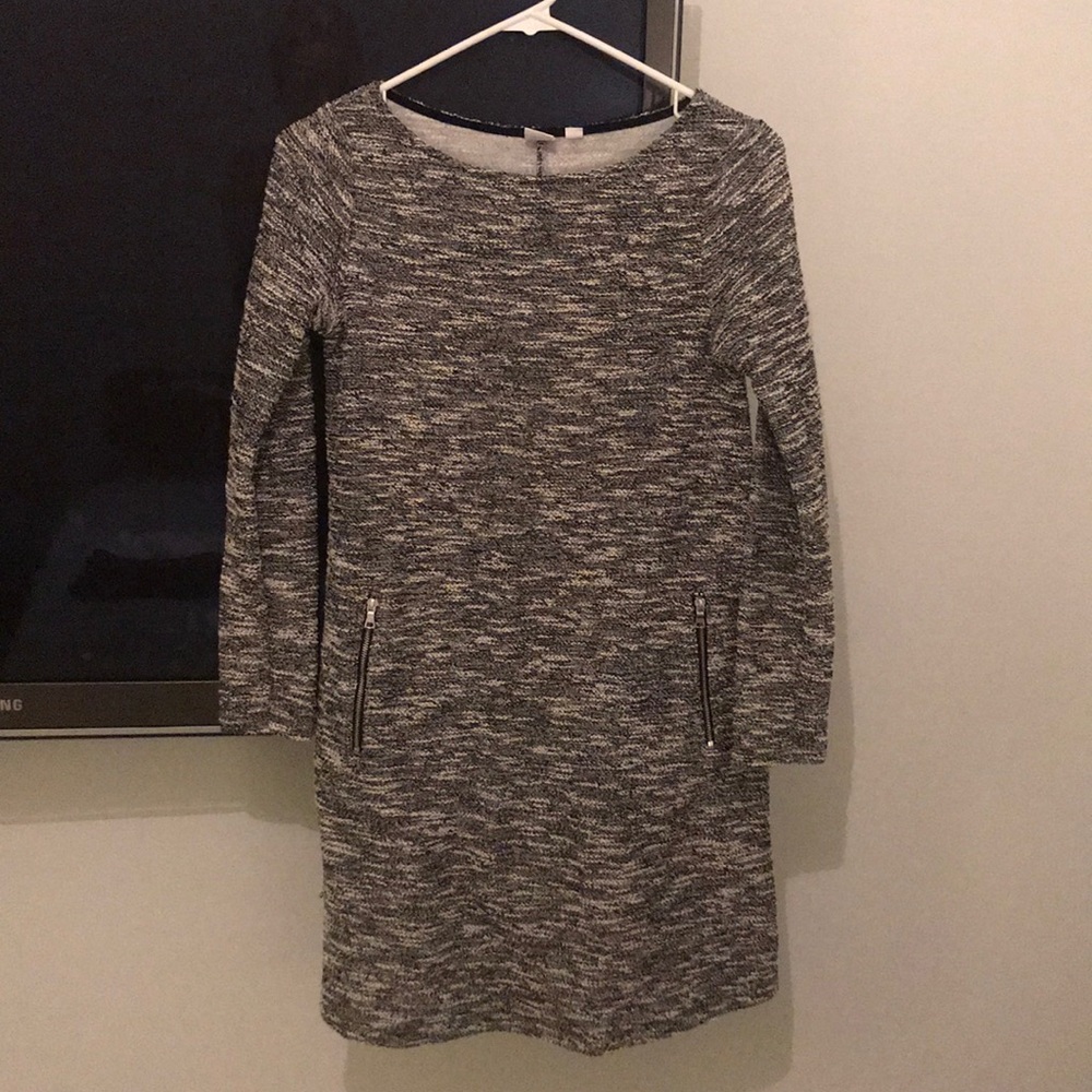 Flecked Sweater Dress